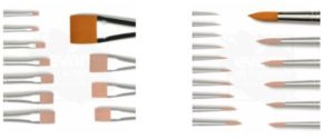 watercolour brushes for painting with watercolours